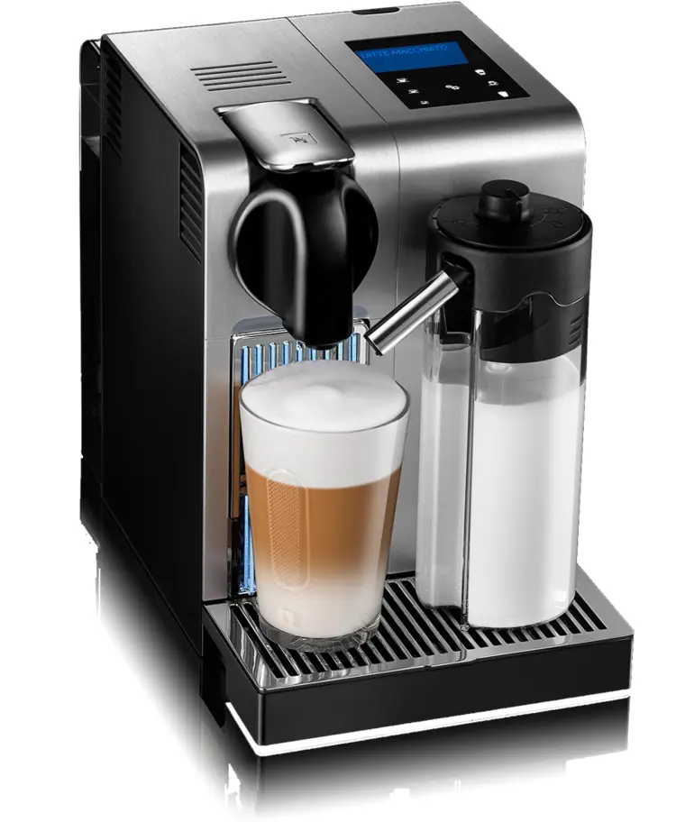 Modern Espresso Machine with Milk Frother