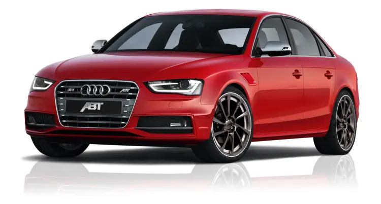 Red Audi Sedan