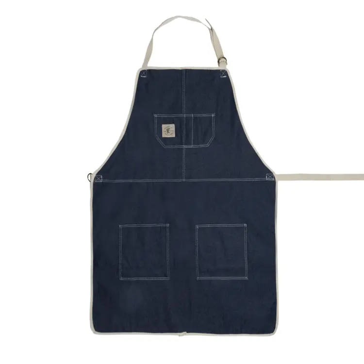 Dark Blue Cooking Apron