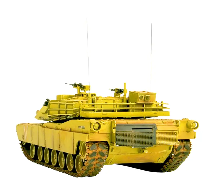 Yellow Military Tank