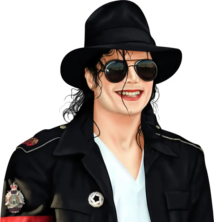 Performer in Black Hat and Sunglasses