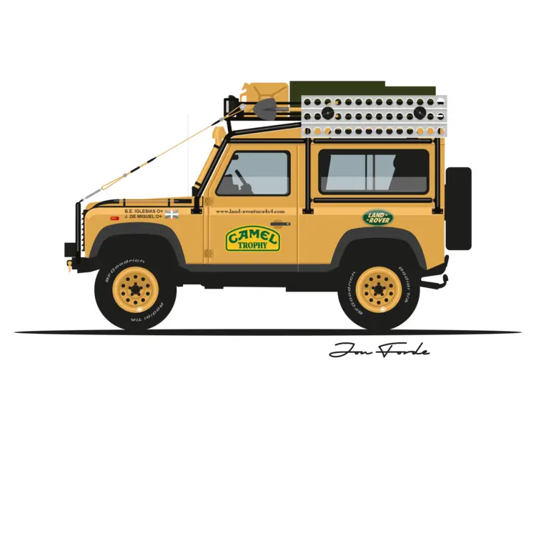 Yellow SUV for Off-Road Adventures