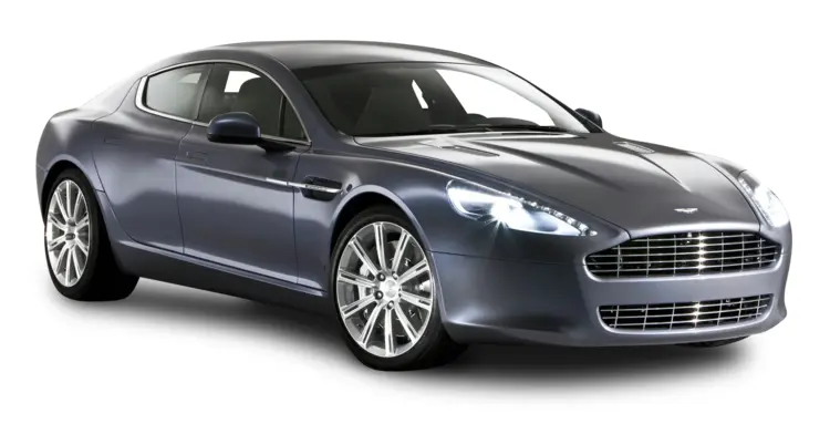 Gray Luxury Car with Sleek Design