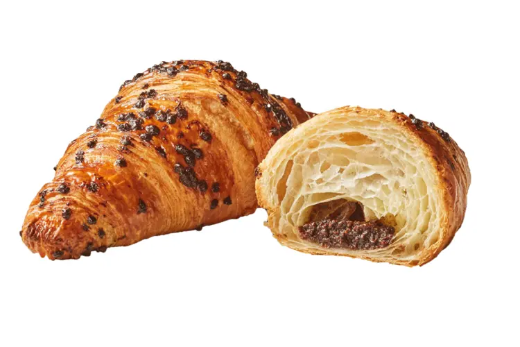 Chocolate Filled Croissant Pastry
