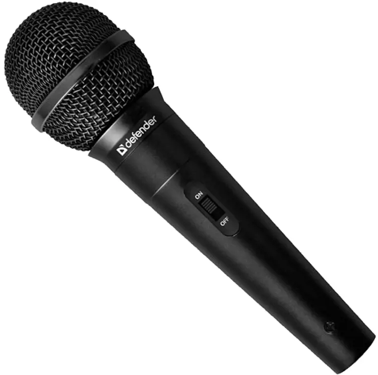 Black Handheld Microphone