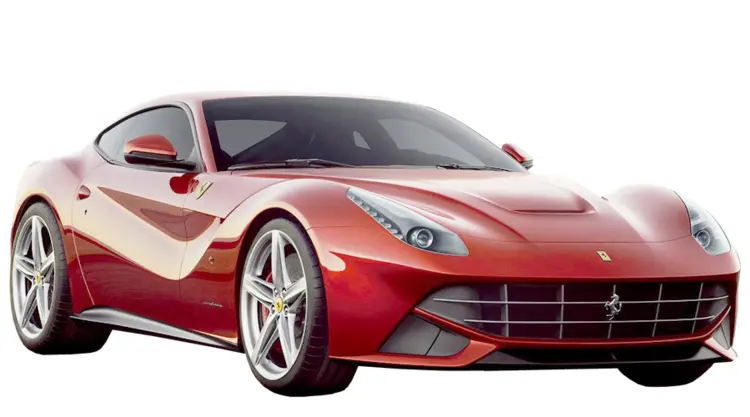 Red Ferrari Sports Car