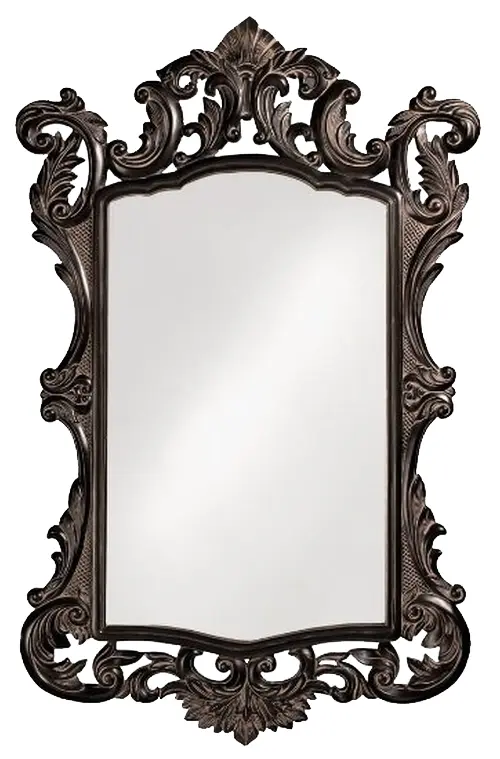 Vintage Rectangular Ornate Mirror for Elegant Home Decor