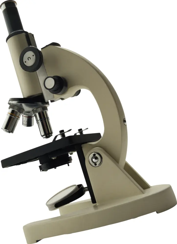 Vintage Compound Microscope for Educational Use