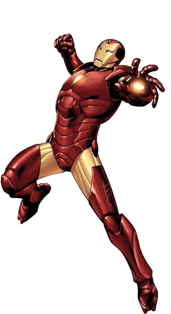 Iron Man in Action Pose