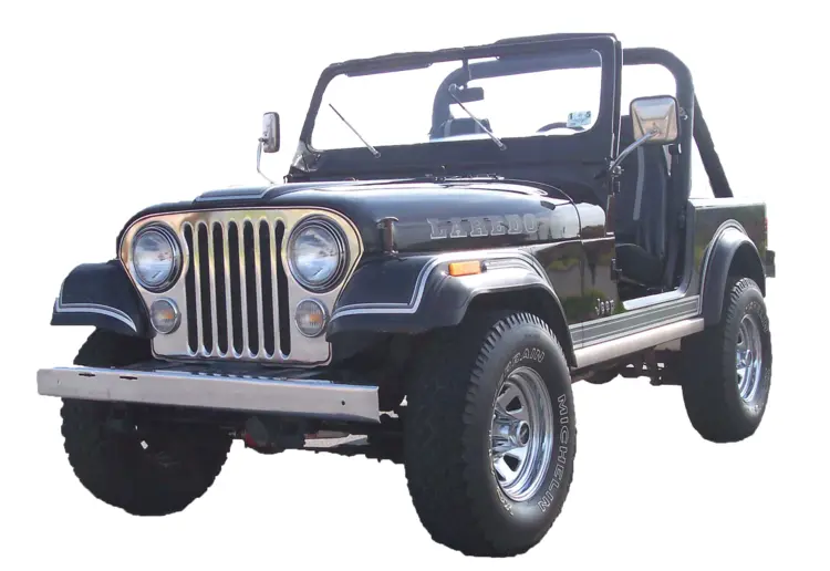 Black Jeep Car