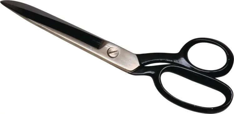 Black-handled Scissors for Sewing
