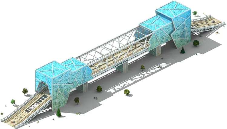Futuristic Modern Bridge Design