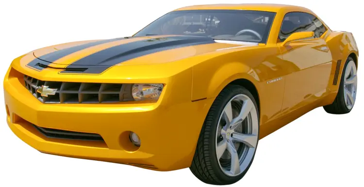 Vibrant Yellow Sports Car for High-Speed Thrills