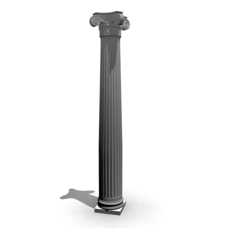 Ionic Column with Base