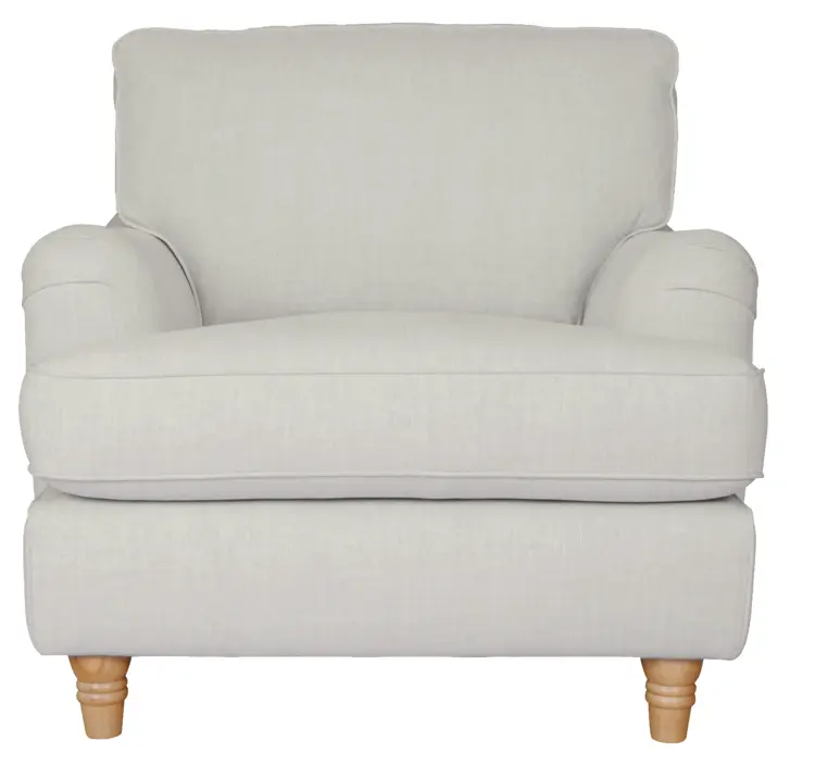 Cozy White Armchair for Home