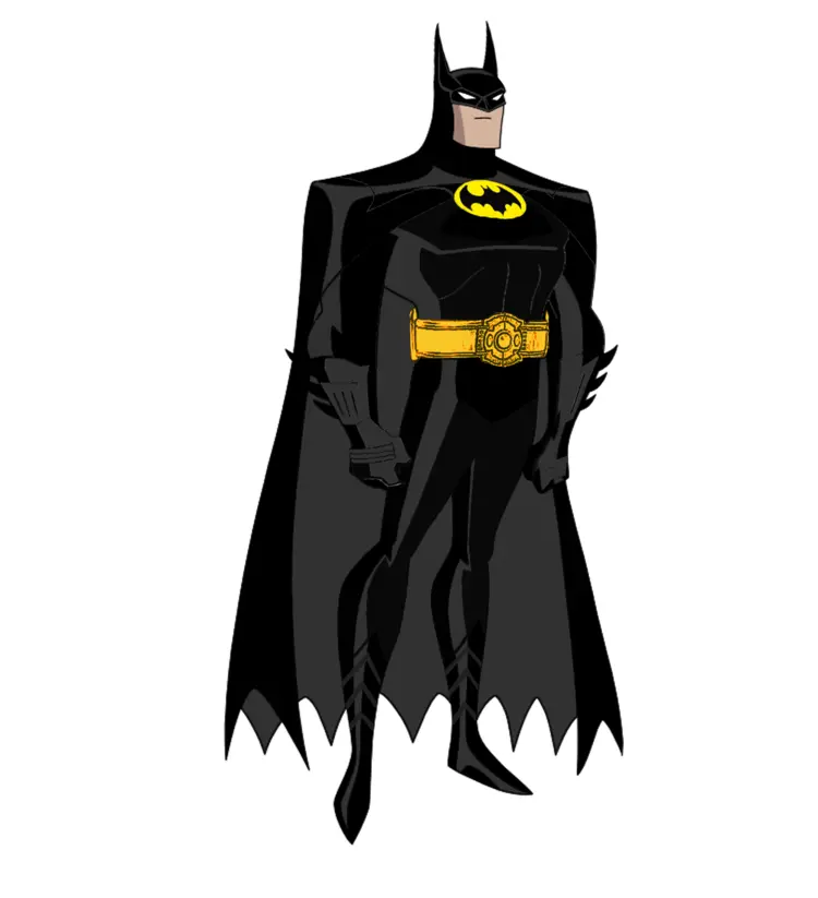 Batman in Black Suit