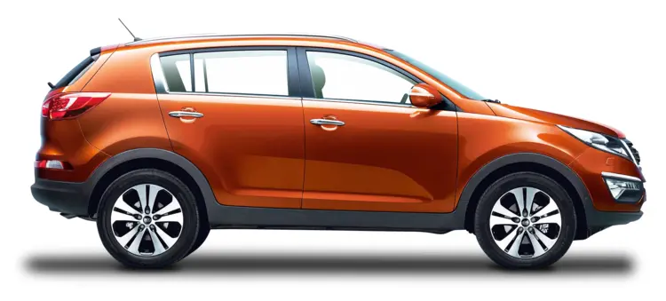Orange SUV for Adventurous Drives