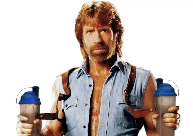 Man Holding Shakers in Vest