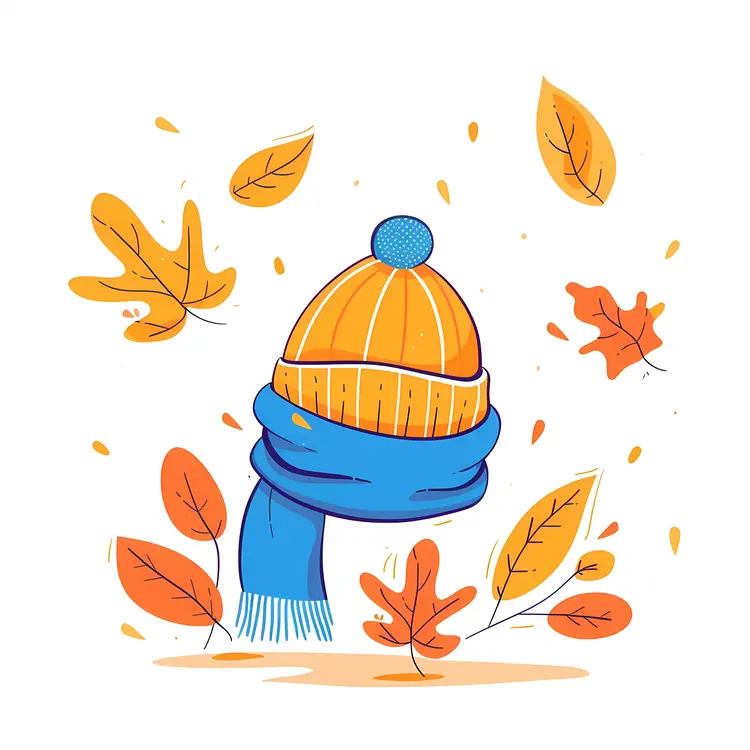 Warm Winter Hat and Scarf