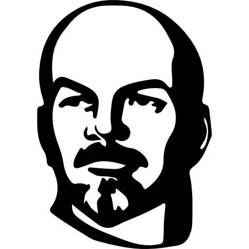 Bald Head with Goatee