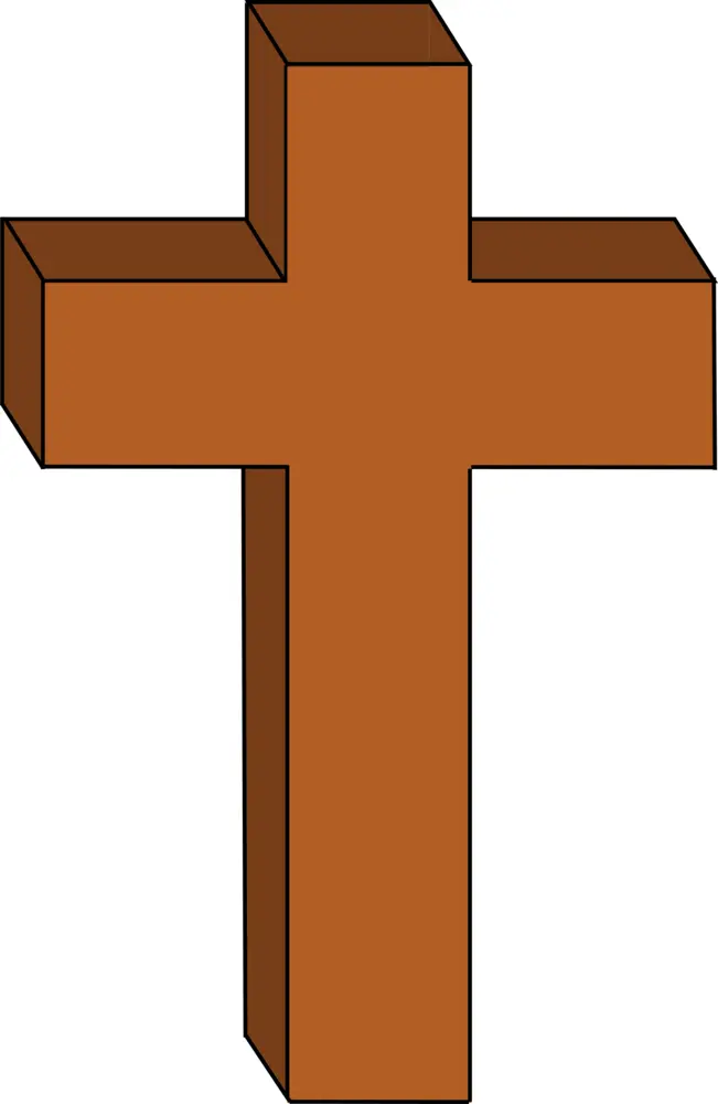 Brown Wooden Cross