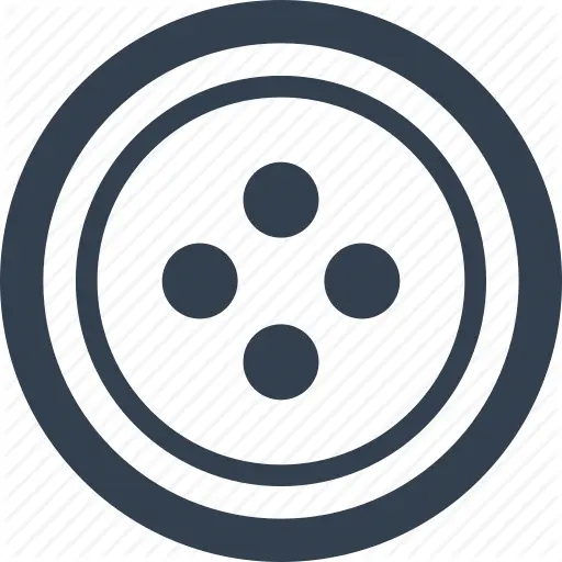 Button Icon for Graphic Design