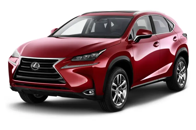 Red Lexus Crossover