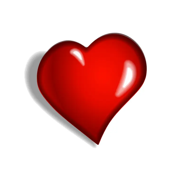 Red Heart Symbol for Valentine's Day