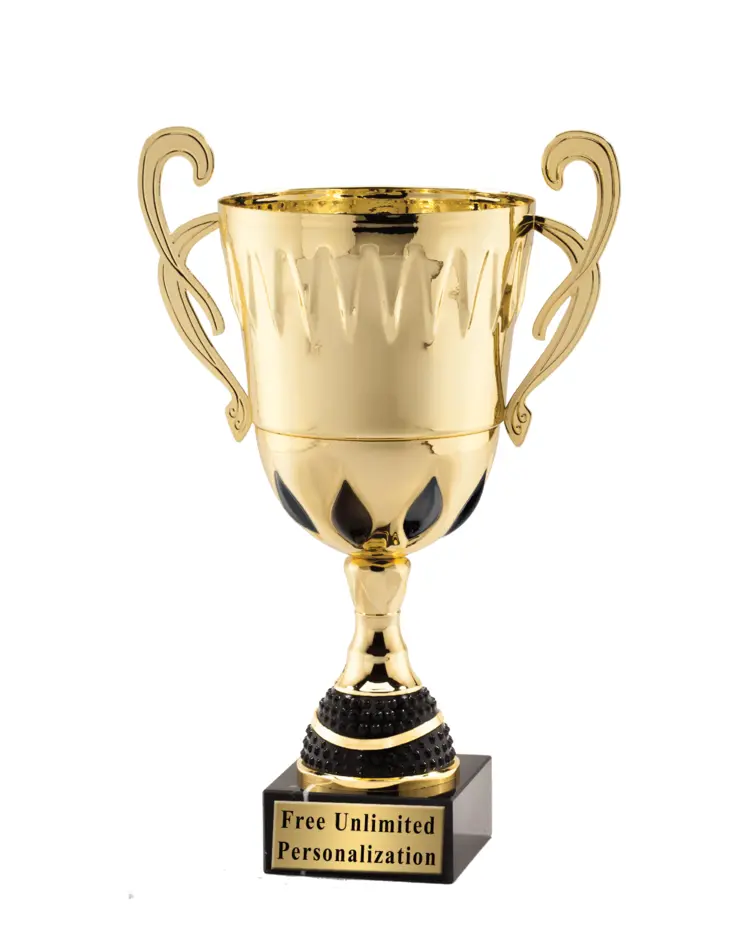 Gold Trophy with Black Base