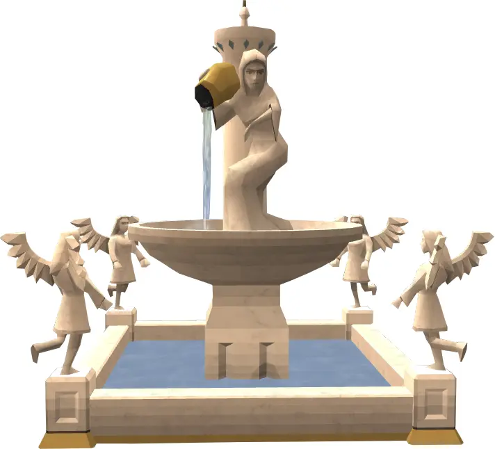 Angel Statue Garden Fountain