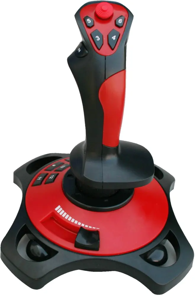 Red and Black Joystick