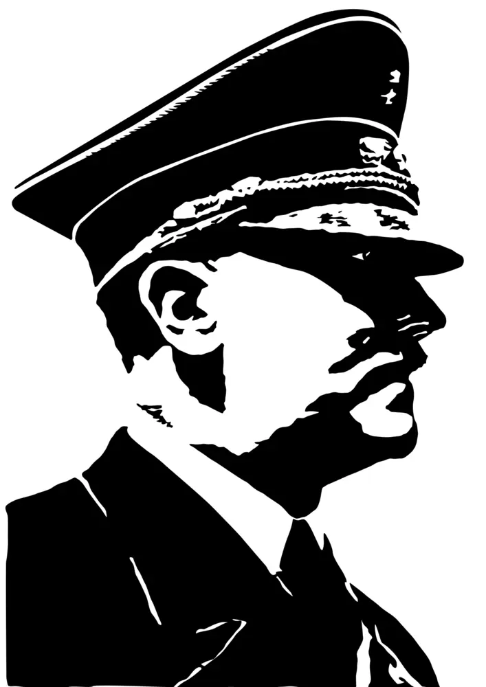 Silhouette of a Person with Cap
