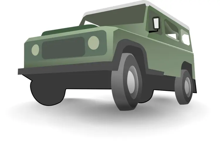 Green SUV for Off-Road Adventures