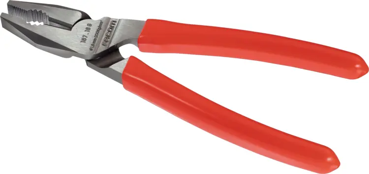 Red Pliers for Electrical Work