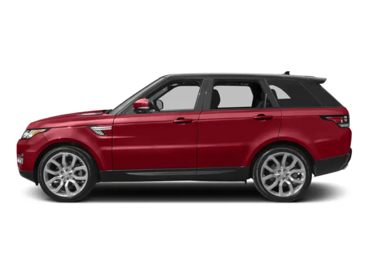 Red SUV Side View