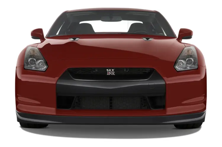 Red Sports Car Front View