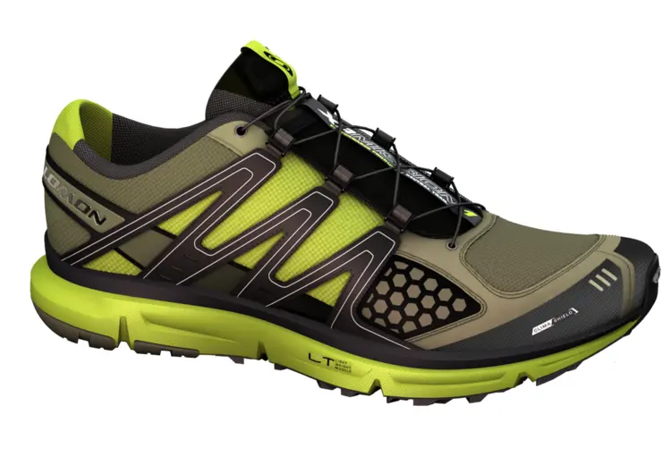 Green Trail Running Shoe for Outdoor Adventures