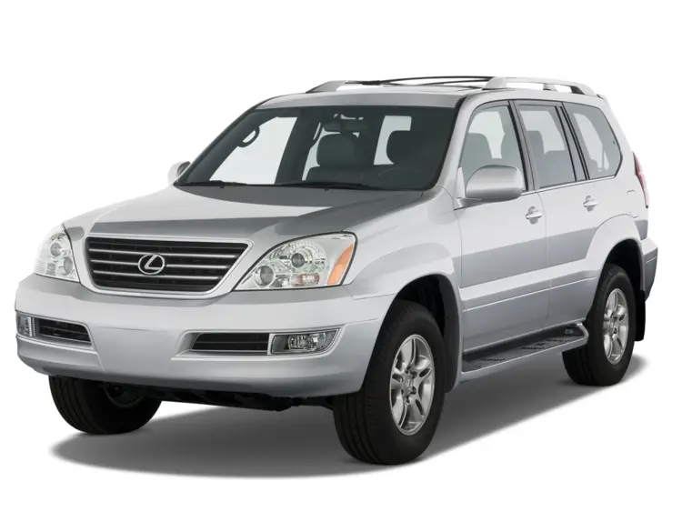 Silver Lexus SUV