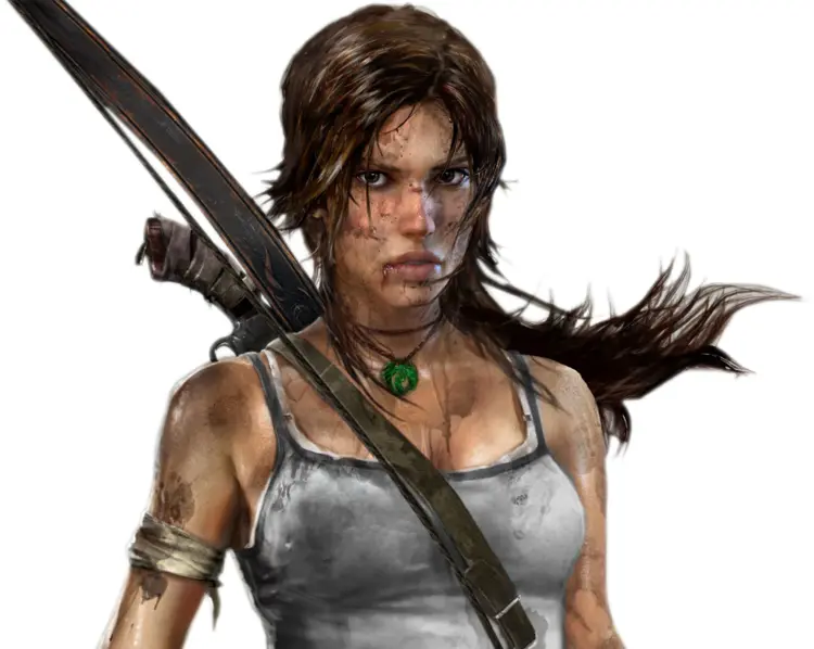 Female Character with Bow and Arrow