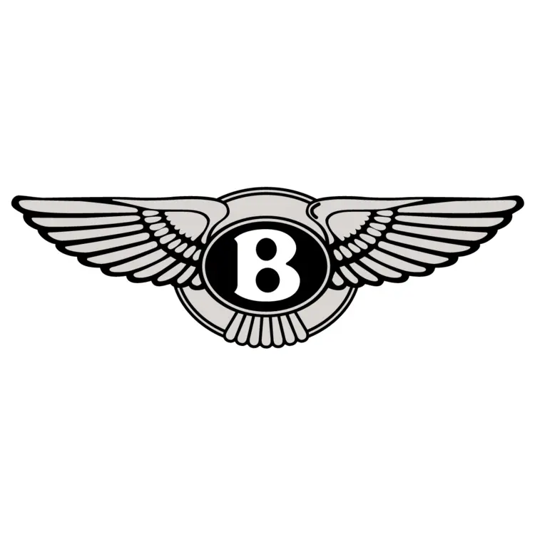 Bentley Emblem in Black and White