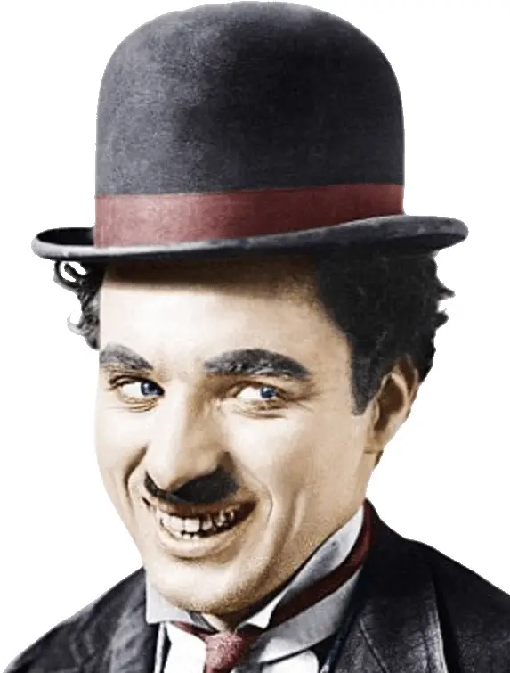 Smiling Man with Bowler Hat