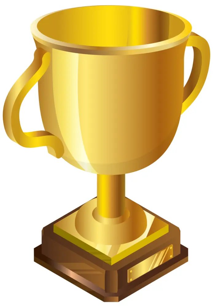 Small Gold Trophy
