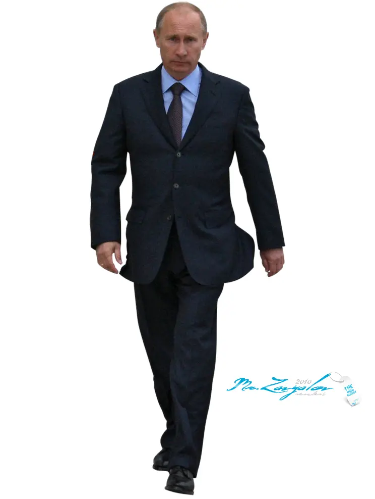 Man in Suit Walking