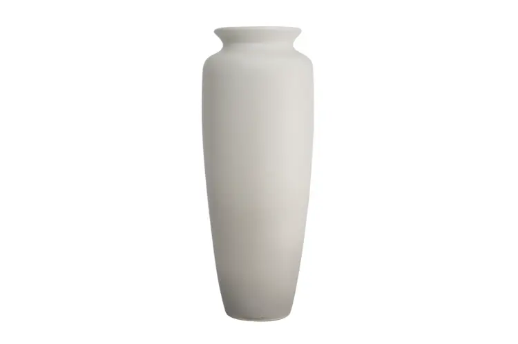 Tall White Vase