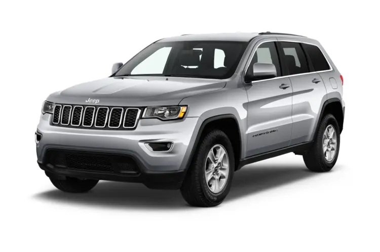 Silver Jeep SUV Side View