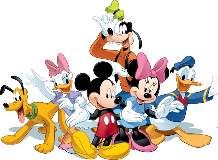 Classic Disney Cartoon Characters