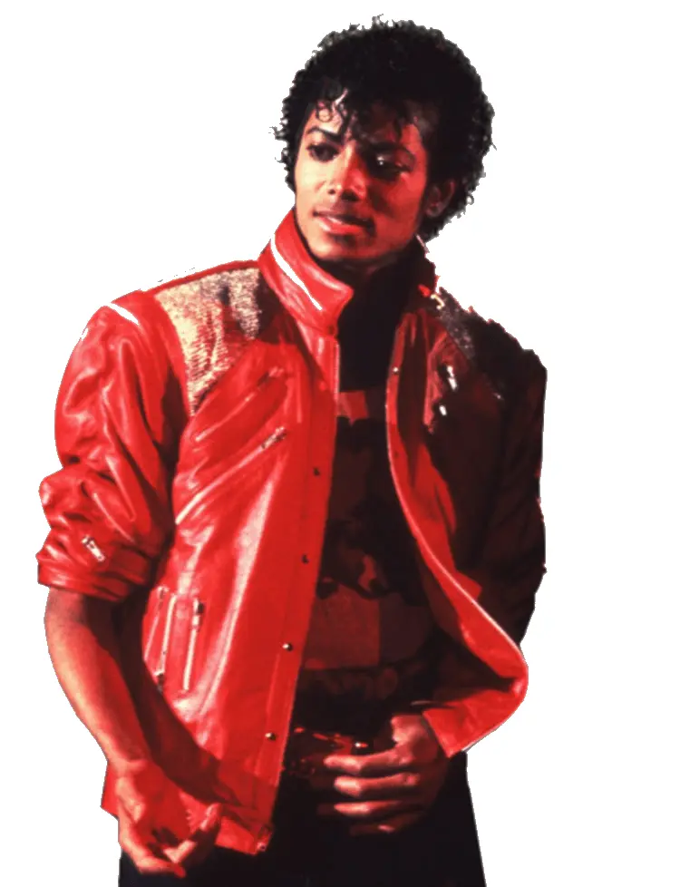 Man in Iconic Red Jacket