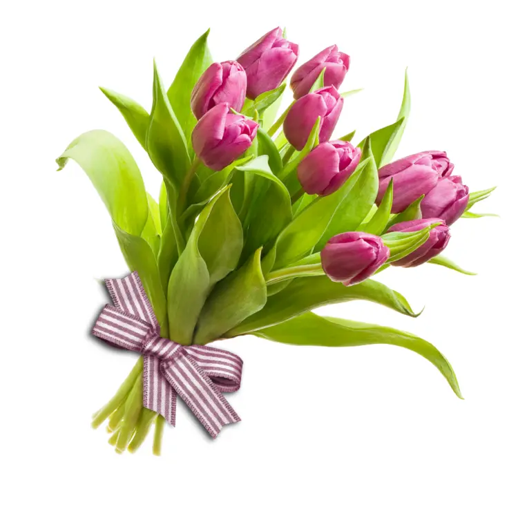 Charming Pink Tulip Bouquet