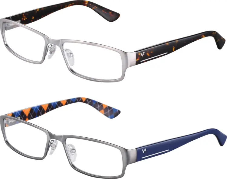 Rectangular Glasses with Stylish Frames