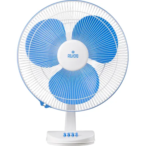 Blue Polycab Table Fan for Cooling